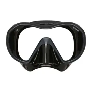 Apeks VX1 svart dykmask framifrån
