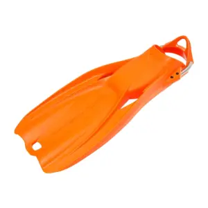 Mares Power Plana LT orange fena framifrån med spring strap