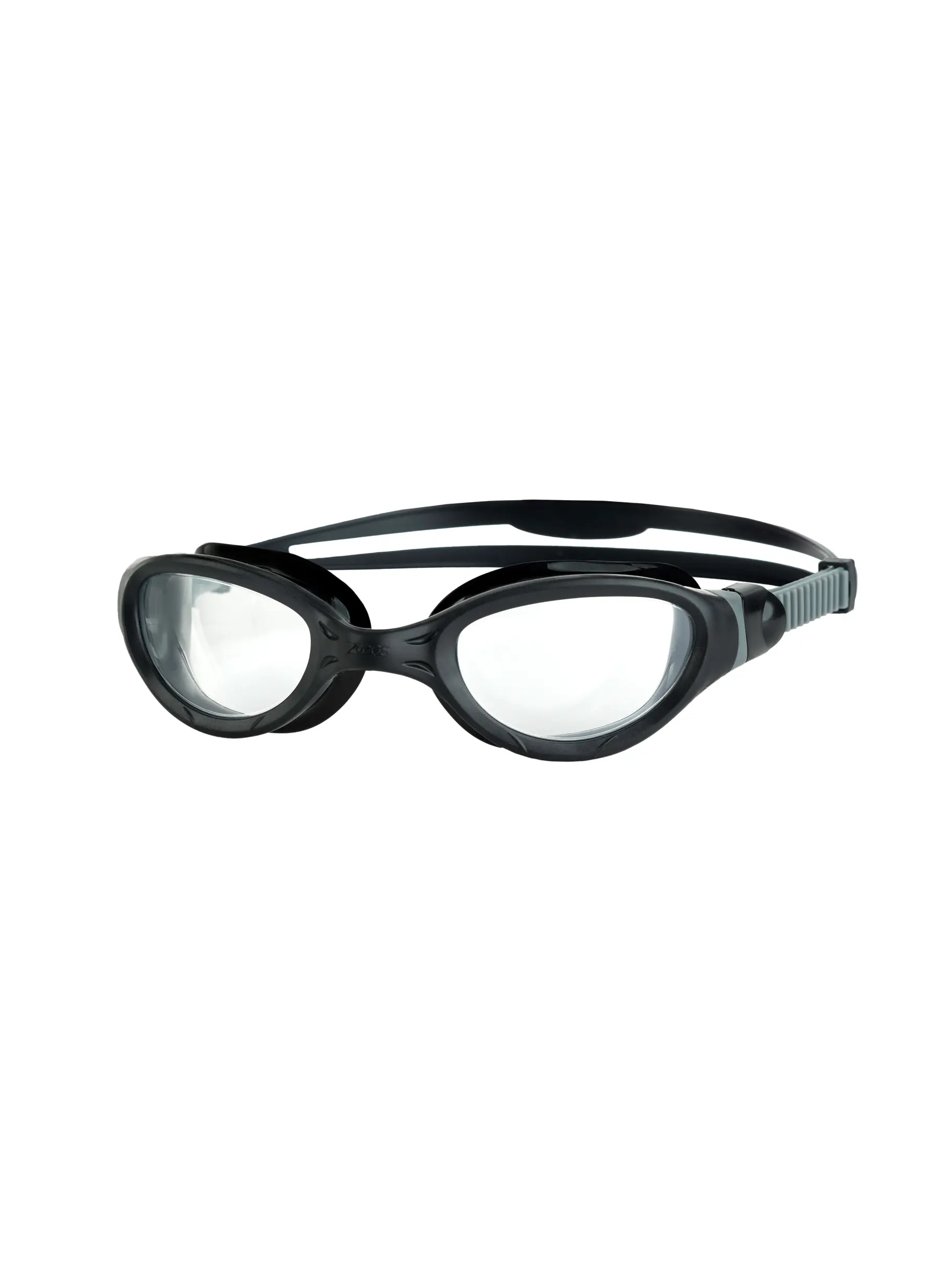 Zoggs Phantom 2.0 svarta simglasögon med clear lins