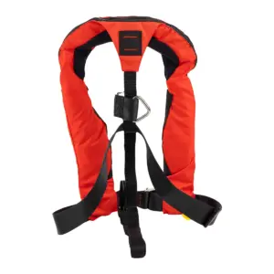 Ursuit Slimline Pro Manual uppblåsbar räddningsväst 150N sedd bakifrån